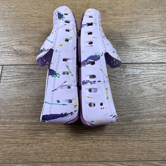 Floafers Prodigy x Crayola Silly Scents Grape Purple Youth sz 1 Slip On Loafer - Picture 6 of 8